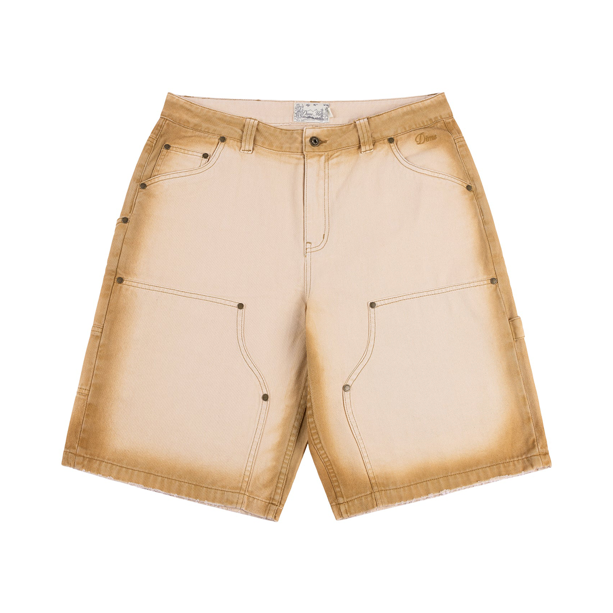 Dime Carpenter Denim Shorts - Bronze