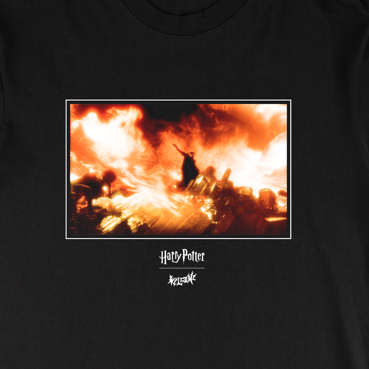 Welcome x Harry Potter Dumbledore Tee - Black
