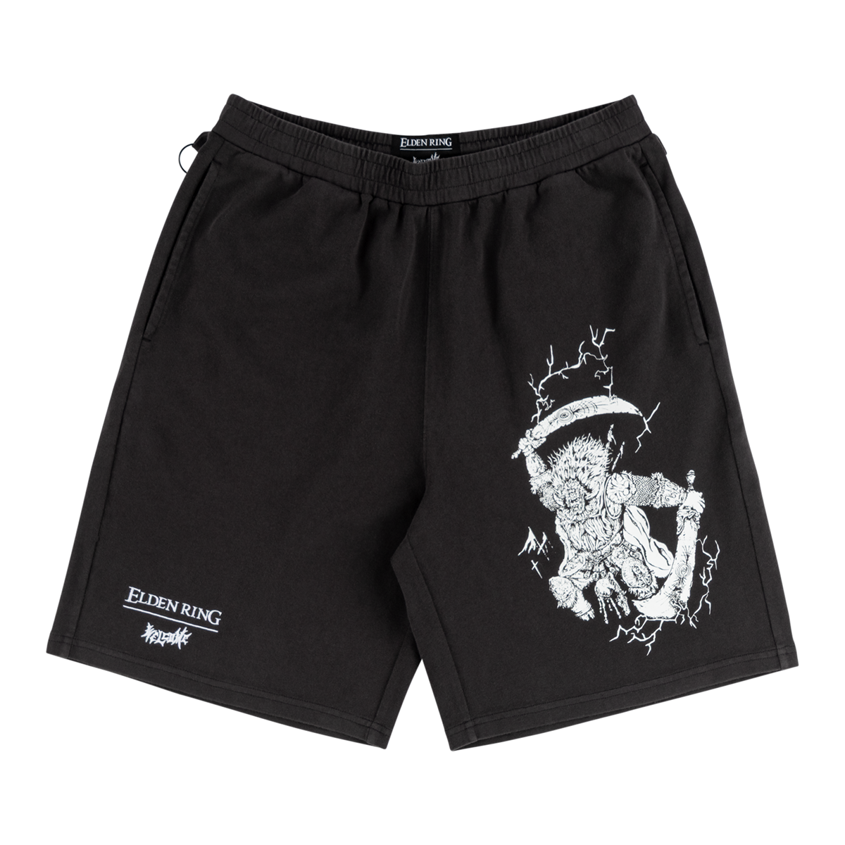 Welcome x Elden Ring Radahn Jersey Shorts - Black