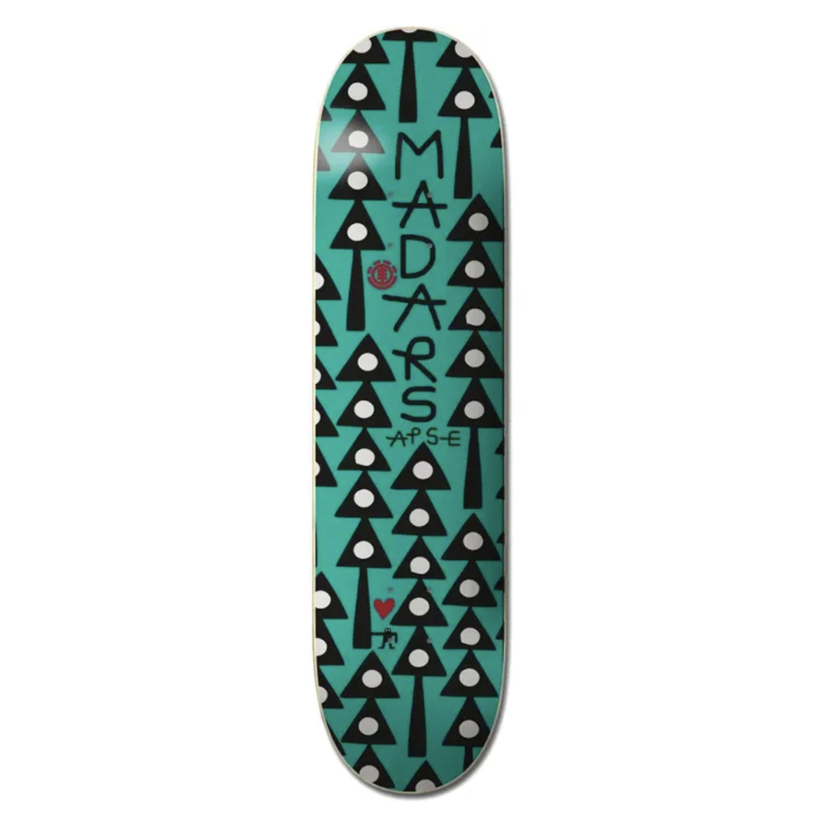 Element Madars Earth Rev Skate Deck - 8.38