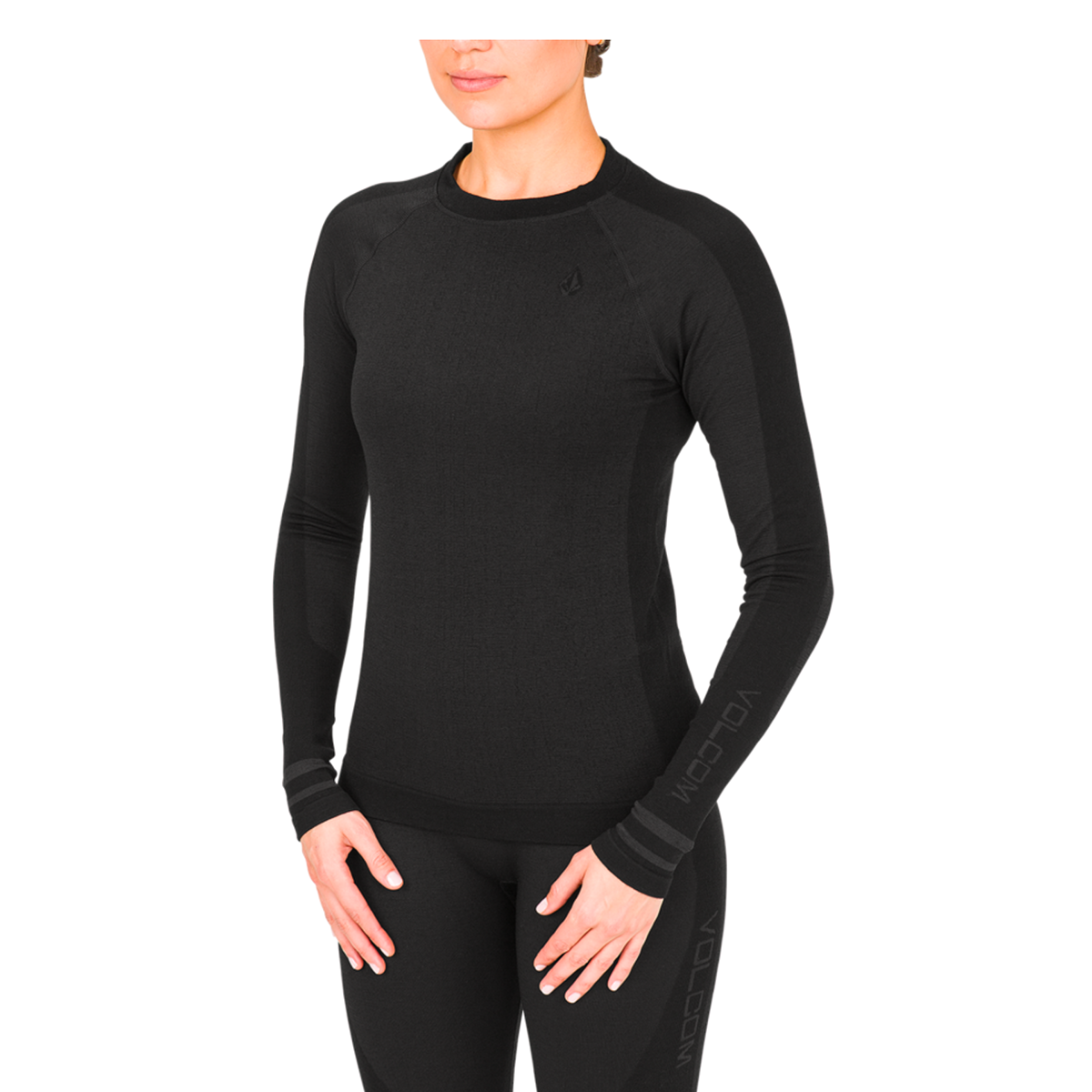 2026 SAMPLE Volcom Women's W Engineered Crew - Black