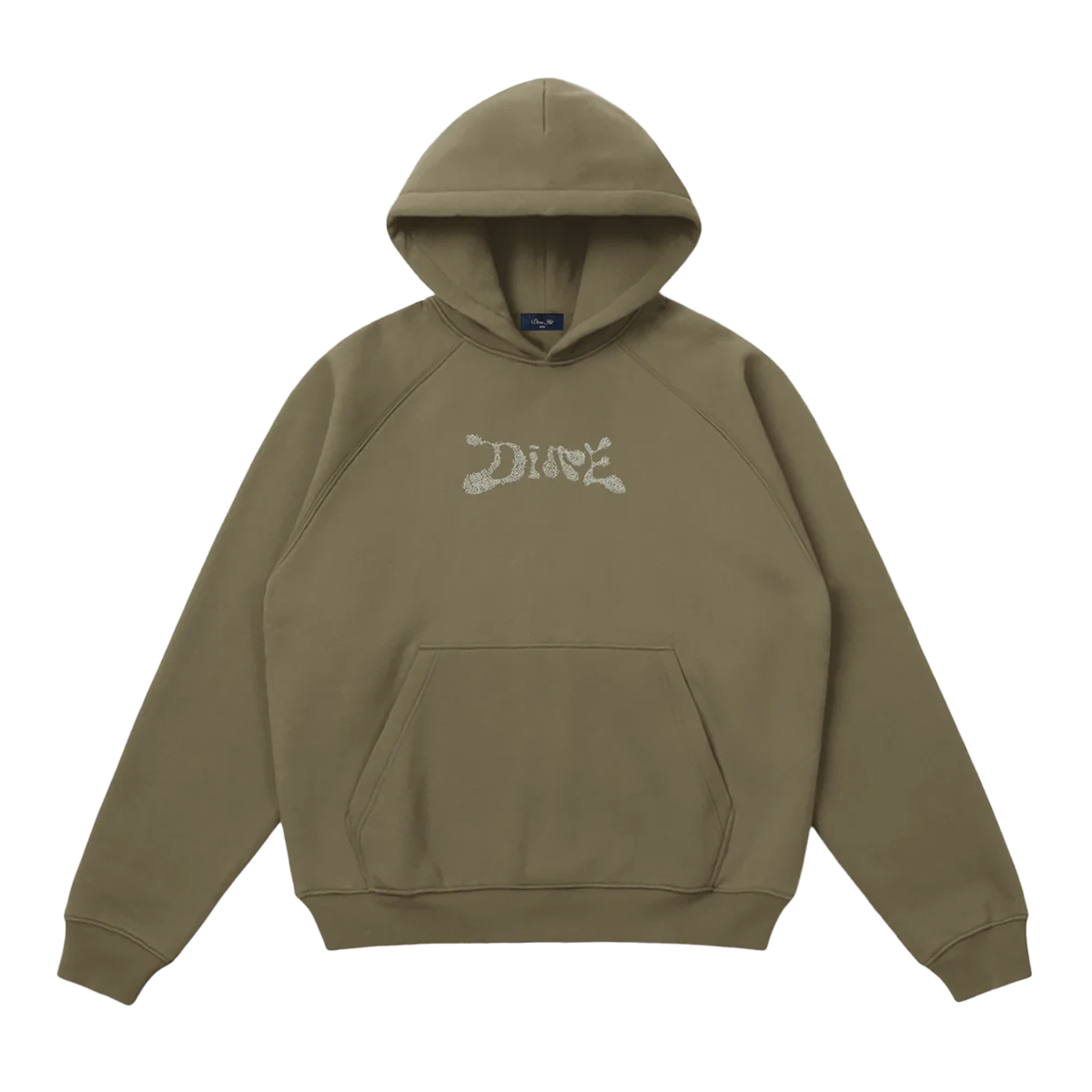 Dime Finger Print Hoodie - Ivy Green