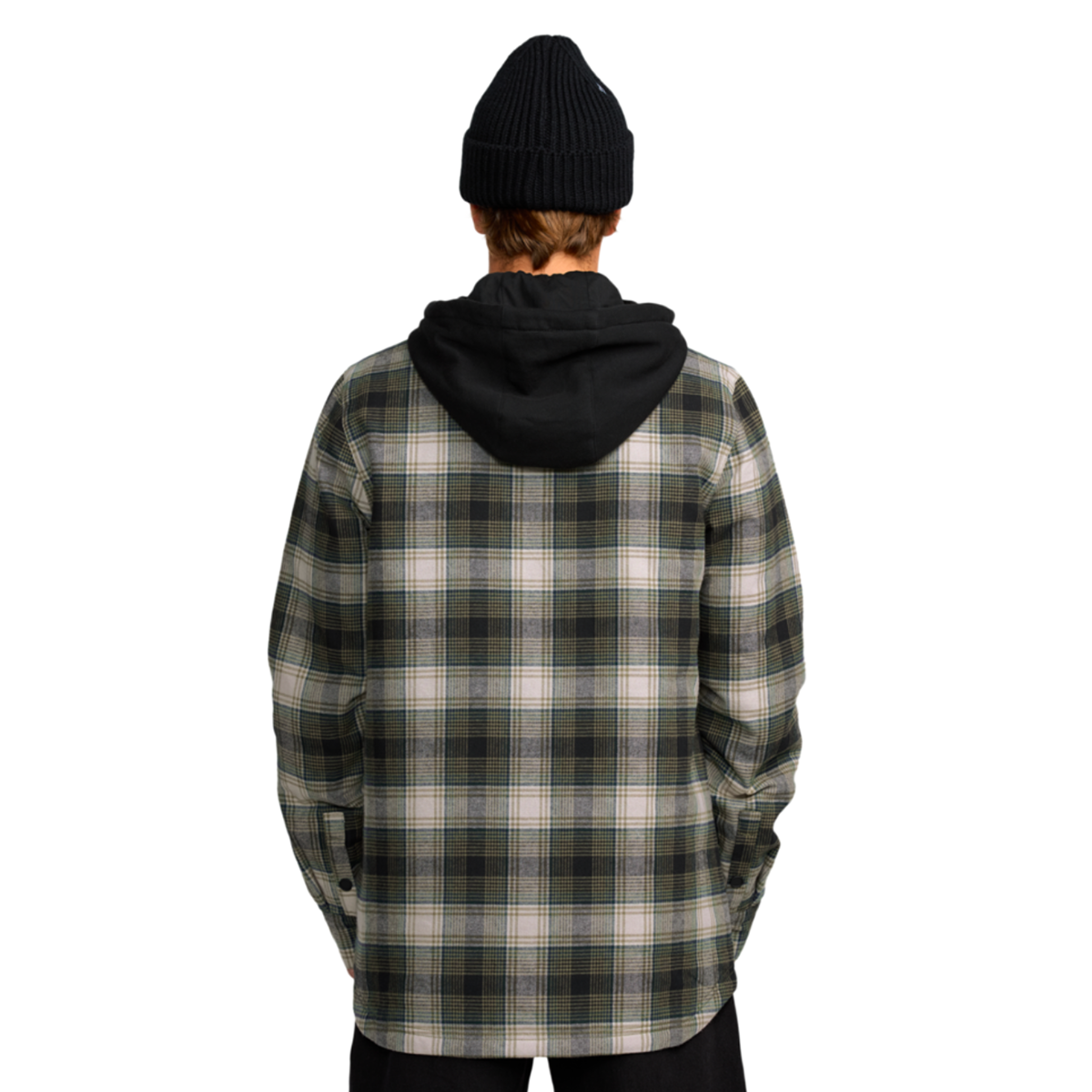 2026 SAMPLE Volcom Kenson Insulated Flannel - Black Green