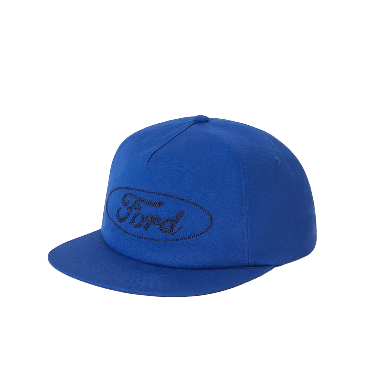 Bixton x Ford Number One HP Snapback Hat - Ford Blue