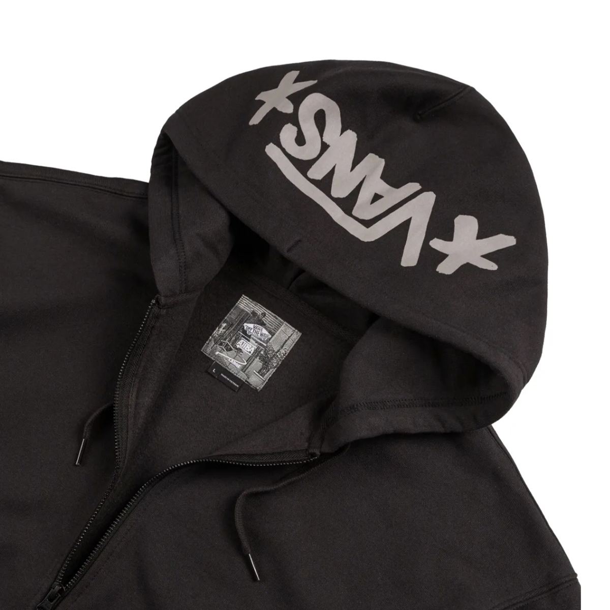 Vans Skate Atiba Haze Zip Hoodie - Black