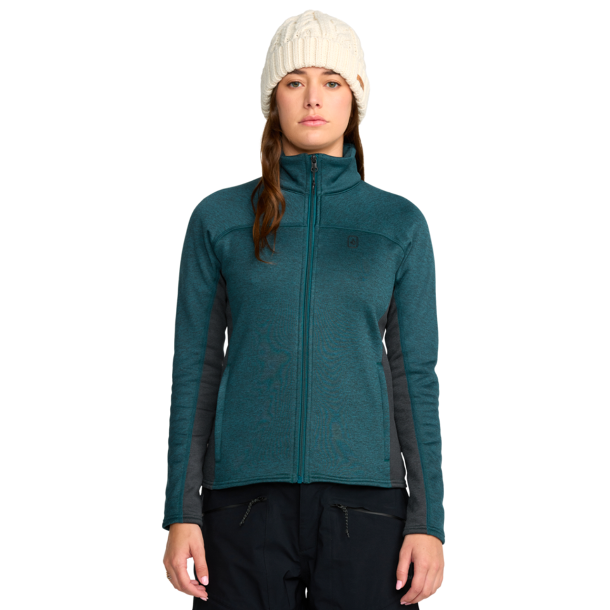2026 SAMPLE Volcom Women's Frostbyte Fleece FZ - Atlantic Deep