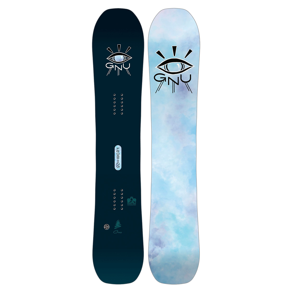GNU 2026 Women's Frosting Snowboard - Assorted Sizes