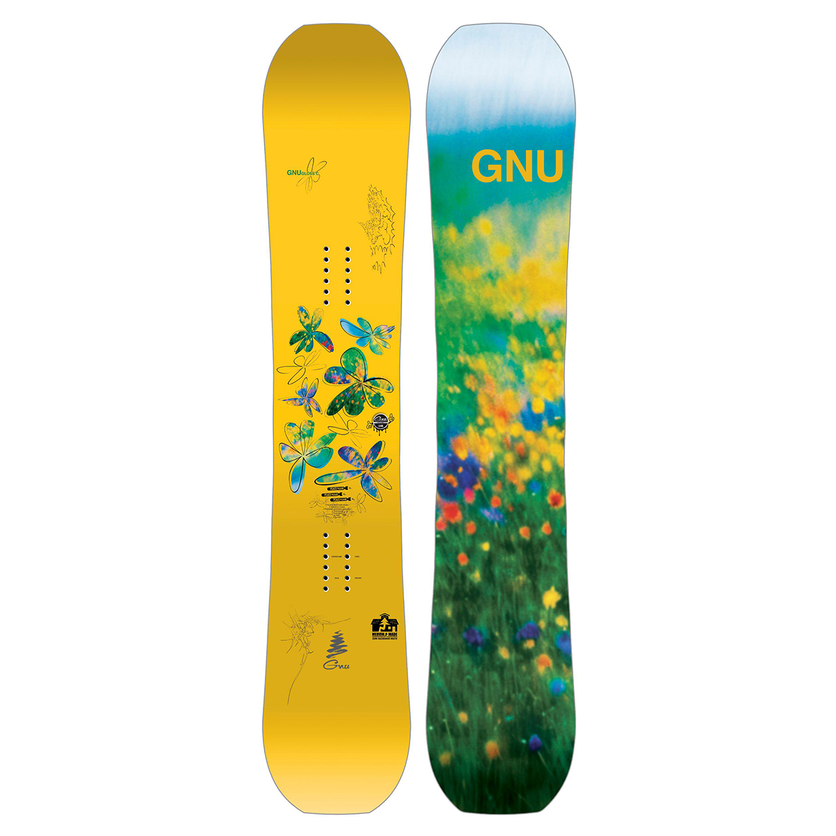 GNU 2026 Women's Gloss C Snowboard - Assorted Sizes