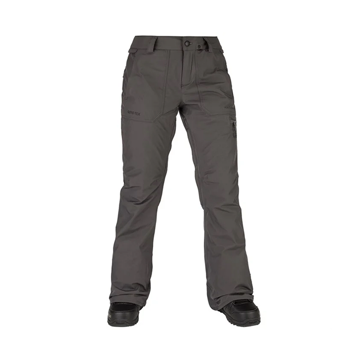 Volcom Womens Flor Stretch Gore-Tex Snowpant- Dark Grey