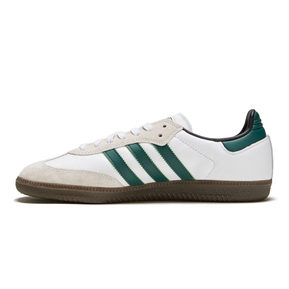 Adidas Samba ADV Shoe - Cloud White / Collegiate Green / Clear Granite