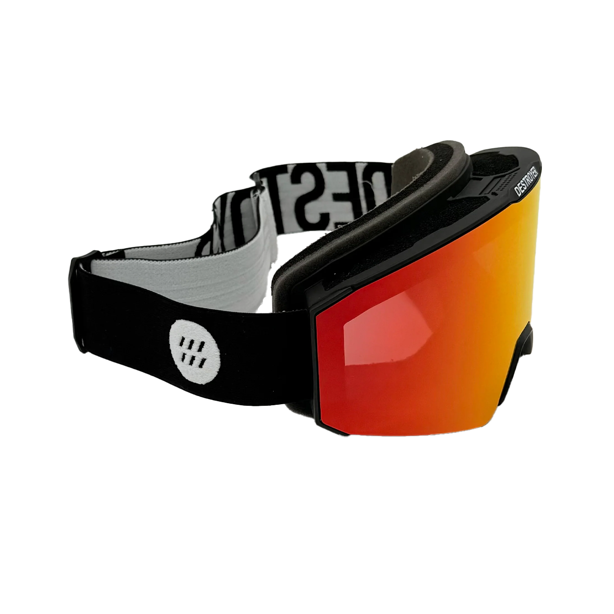 Destroyer Hard Coin Snow Goggle - Wordmark Black/White