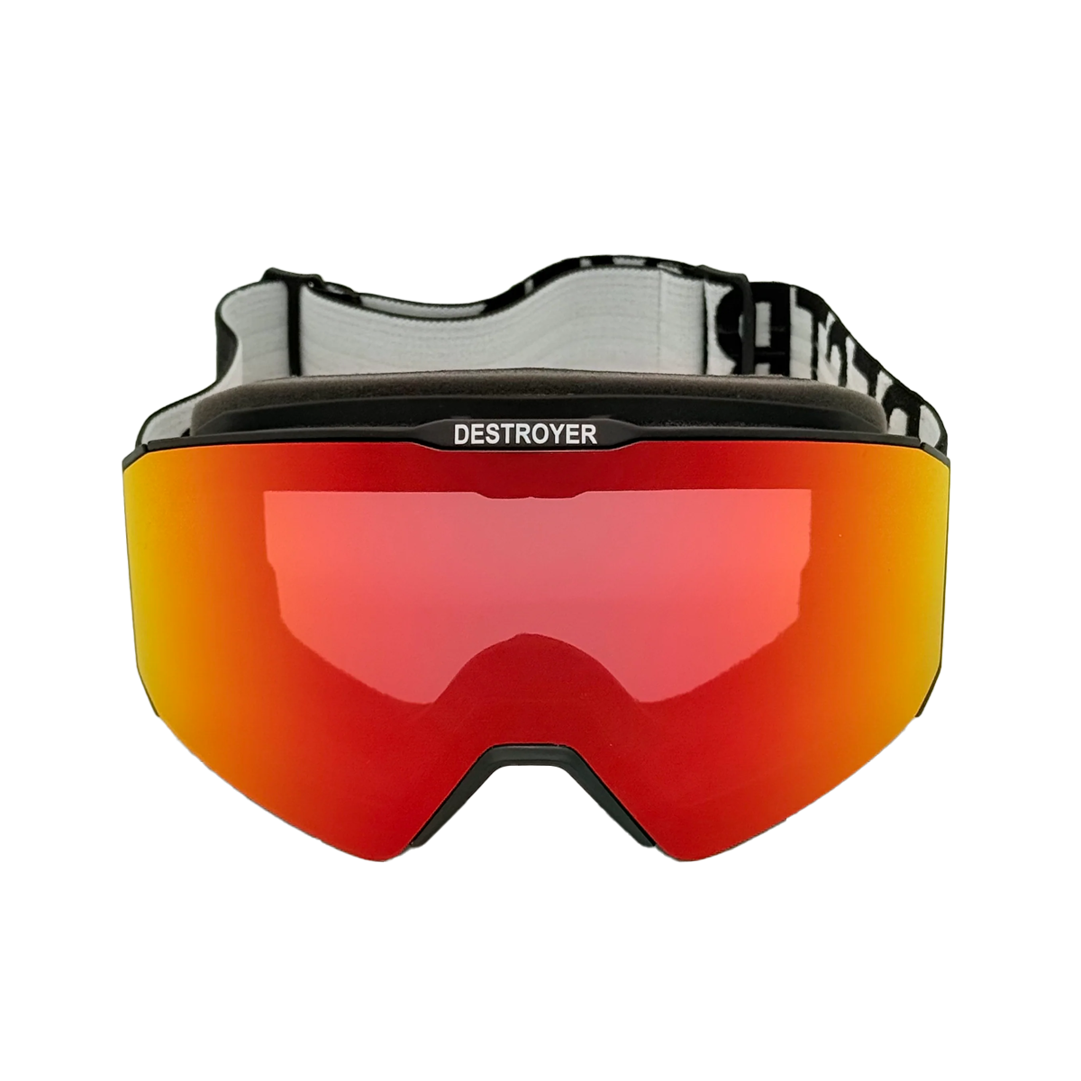 Destroyer Hard Coin Snow Goggle - Wordmark Black/White