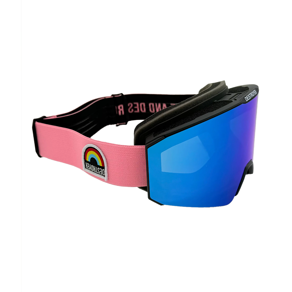 Destroyer Hard Coin Love and Destroy Snow Goggle - Pink/Blue