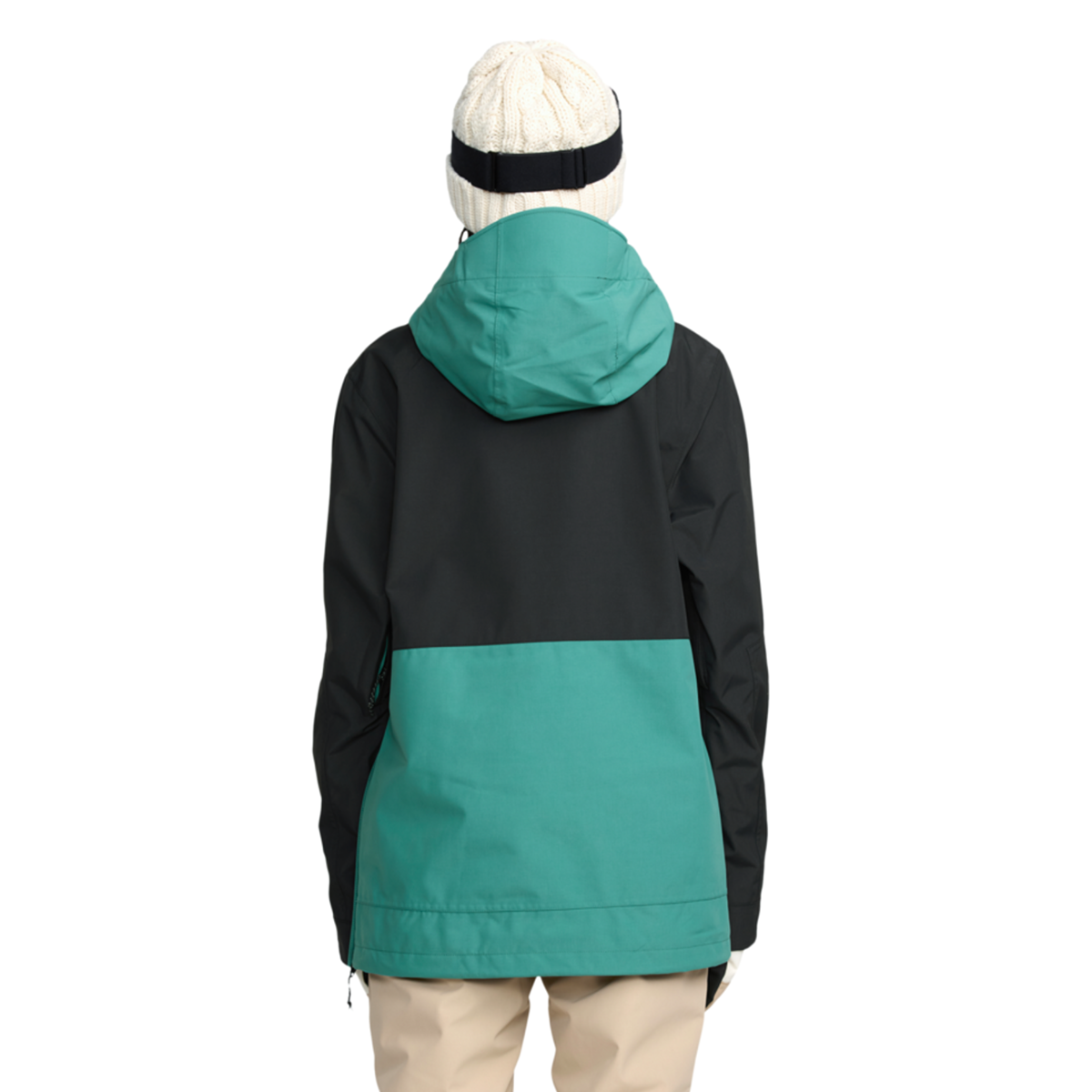 2026 SAMPLE Volcom Women's Harlan Pullover Snow Jacket - Spruce Green