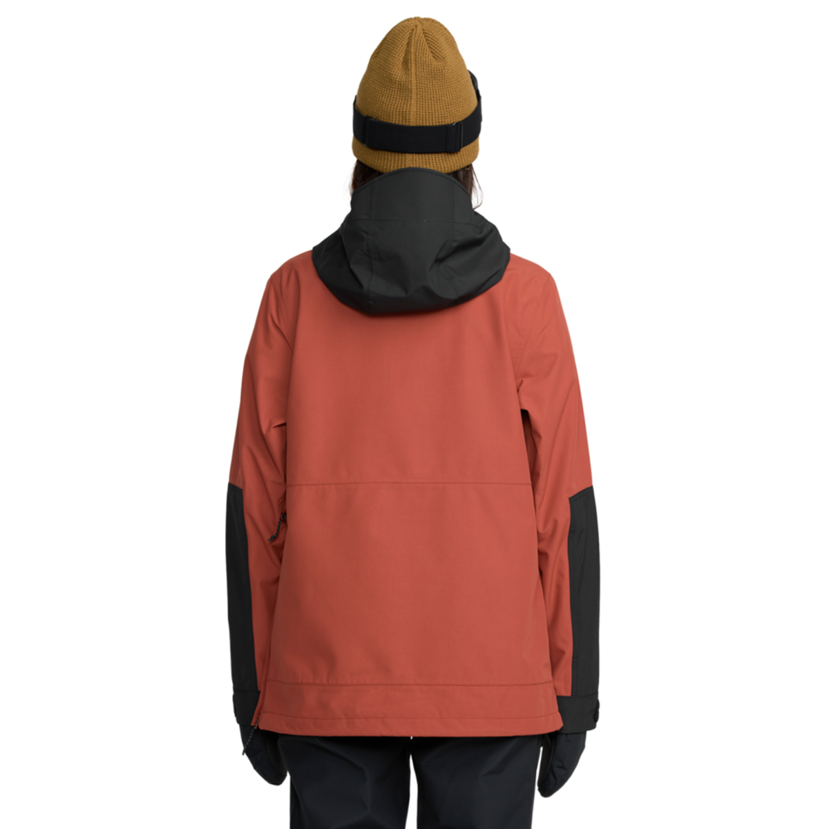 2026 SAMPLE Volcom Women's Harlan Pullover Snow Jacket - Henna