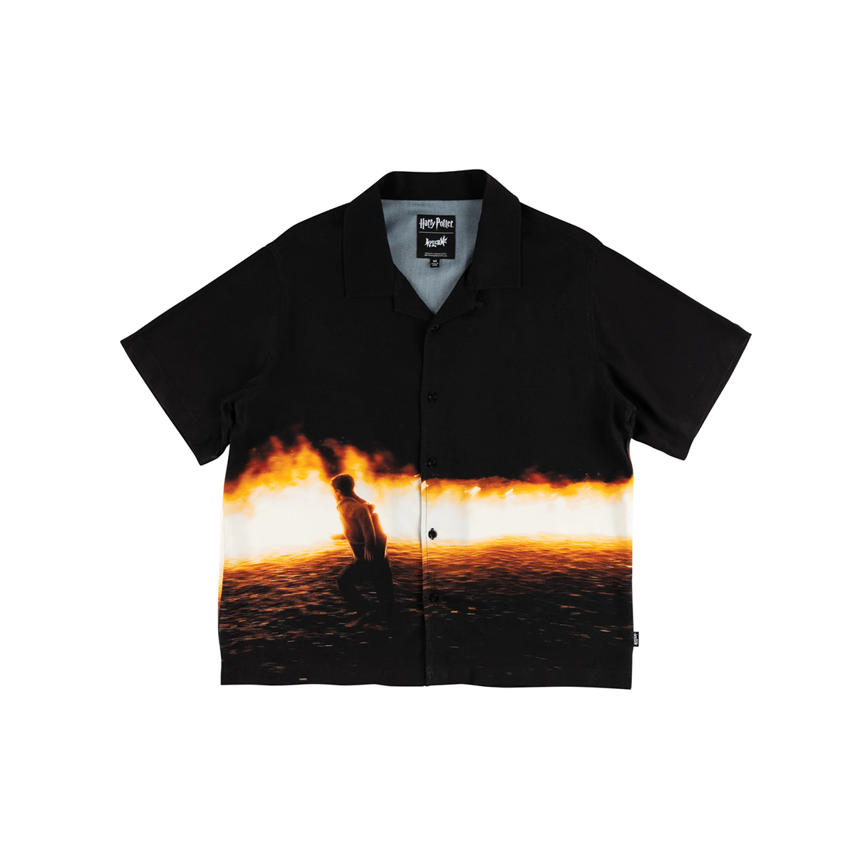Welcome x Harry Potter Burrow Burn Shirt - Black