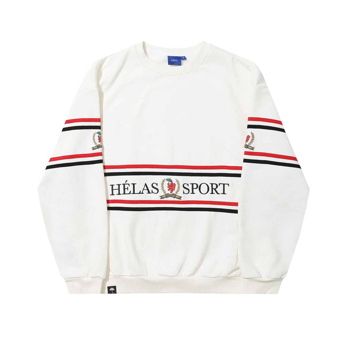 Helas Sports Crewneck - White