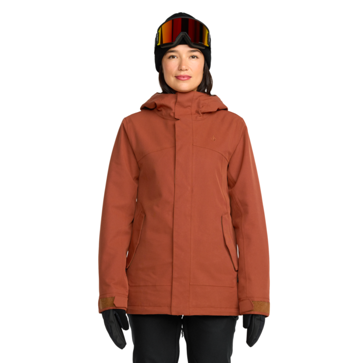 2026 SAMPLE Volcom Women's Stoney Shadow Insulated Snow Jacket - Henna