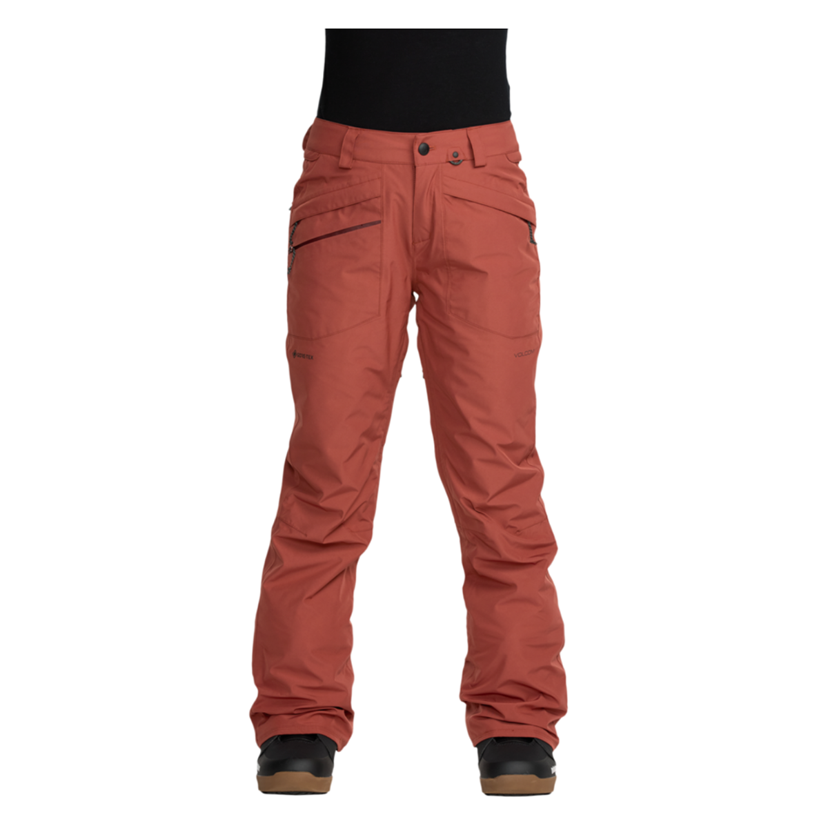 2026 SAMPLE Volcom Women's Kanyon INS Gore Pant - Henna