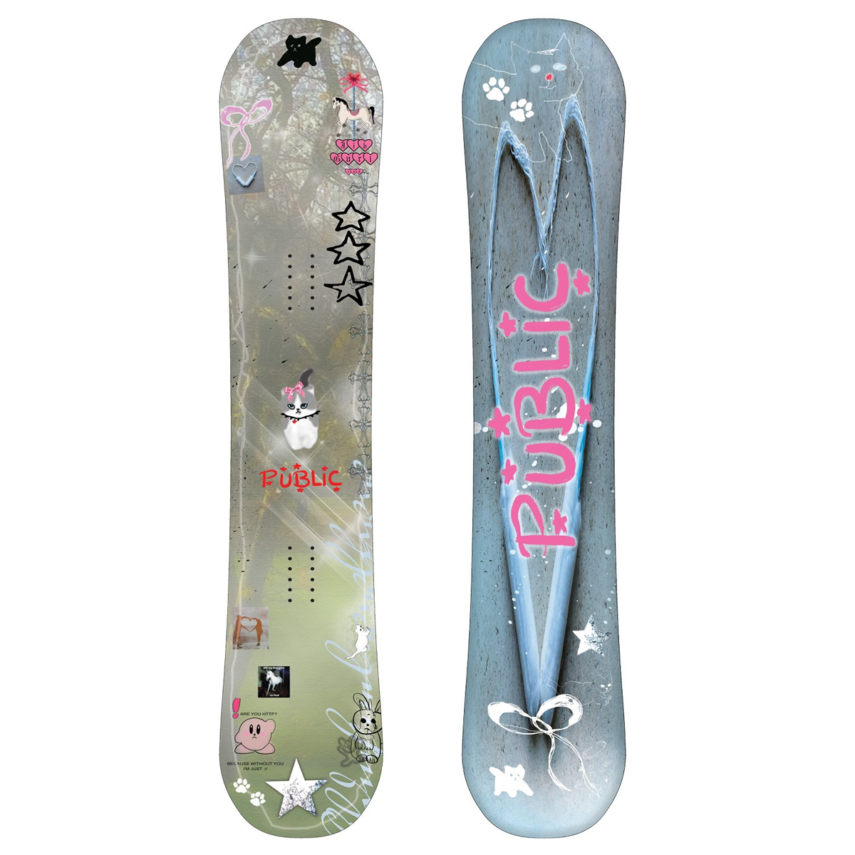 Public 2026 Jibgurl Snowboard - Assorted Sizes