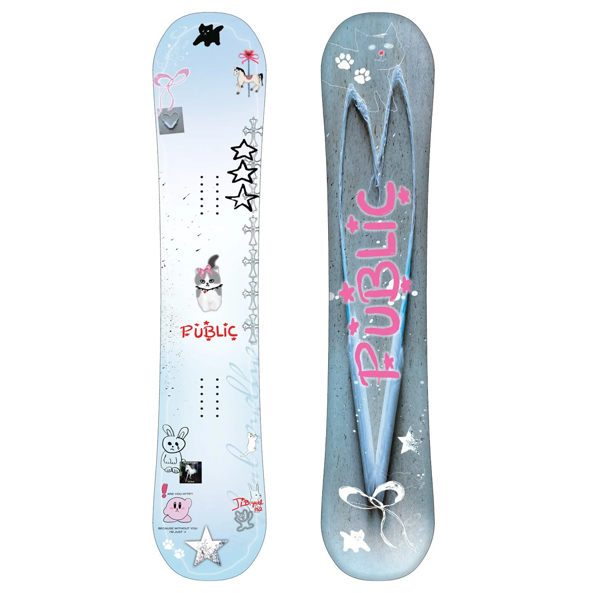Public 2026 Jibgurl Snowboard - Assorted Sizes