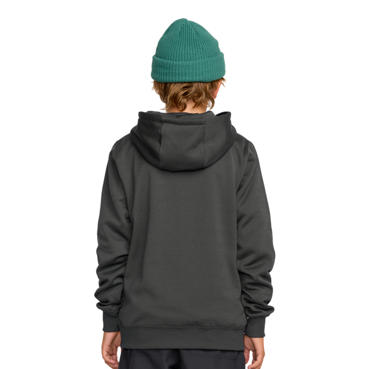 2026 SAMPLE Volcom Kid's Hydro Fleece Hoodie - Dark Grey