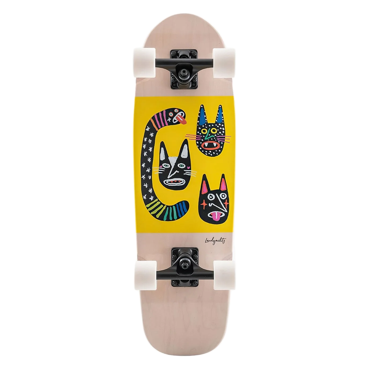 Landyachtz Dinghy Blunt Wild Cats Cruiser Complete - 28.5