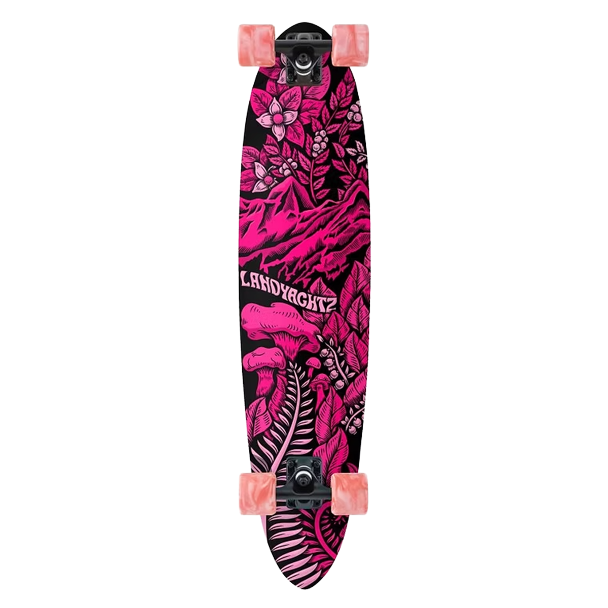 Landyachtz Dipper Pink Escape Longboard Complete - 36