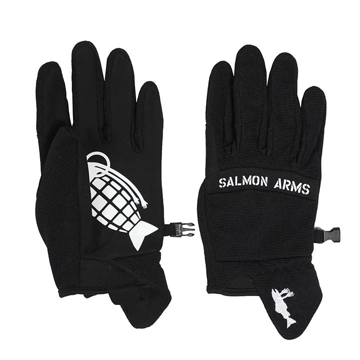 Salmon Arms Spring Glove - Black/White