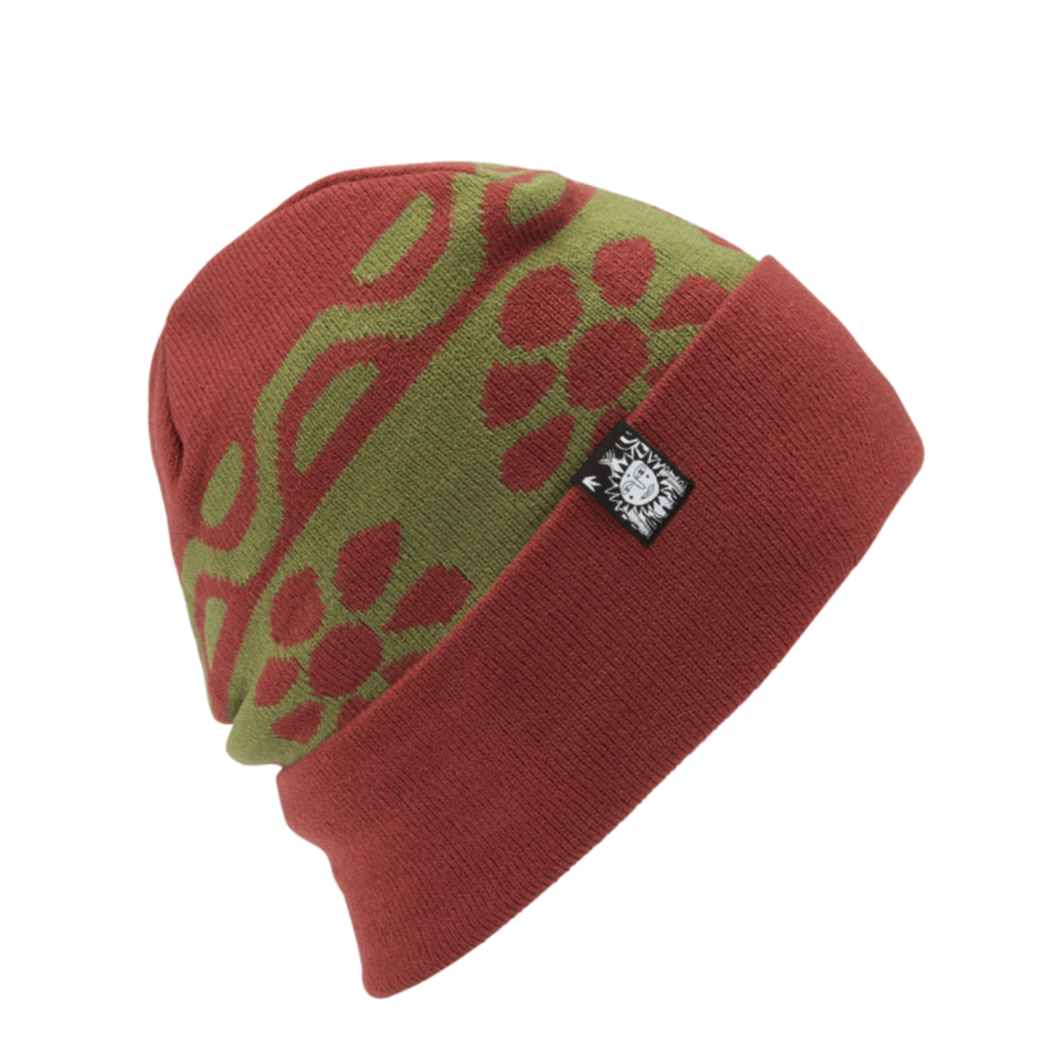 2026 SAMPLE Volcom Longo Beanie - Burnt Red