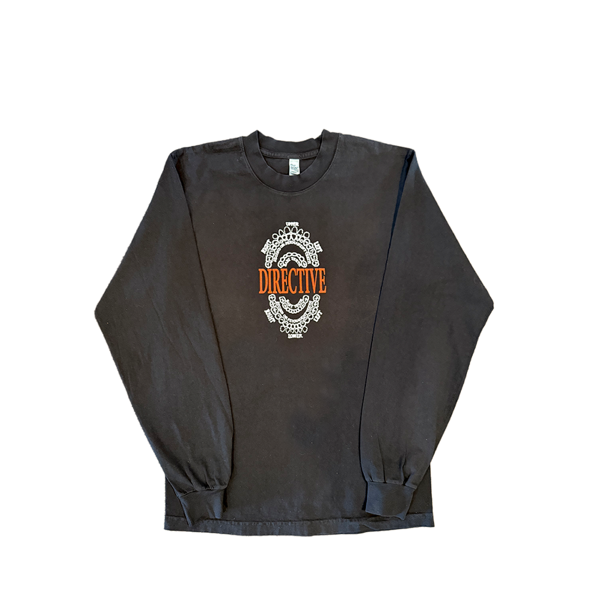 Directive Teeth Long Sleeve T-Shirt - Black