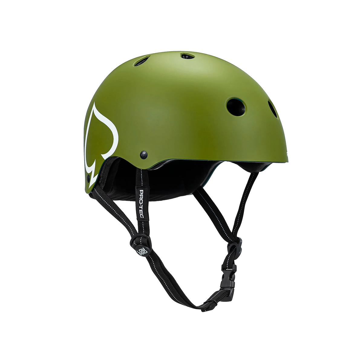 Pro Tec LOW PRO Certified Helmet - Matte Army Green