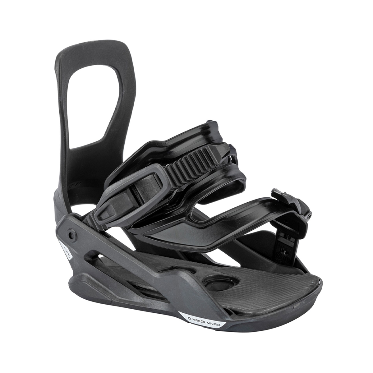 Nitro Youth 2026 Charger Micro Snowboard Bindings - Ultra Black