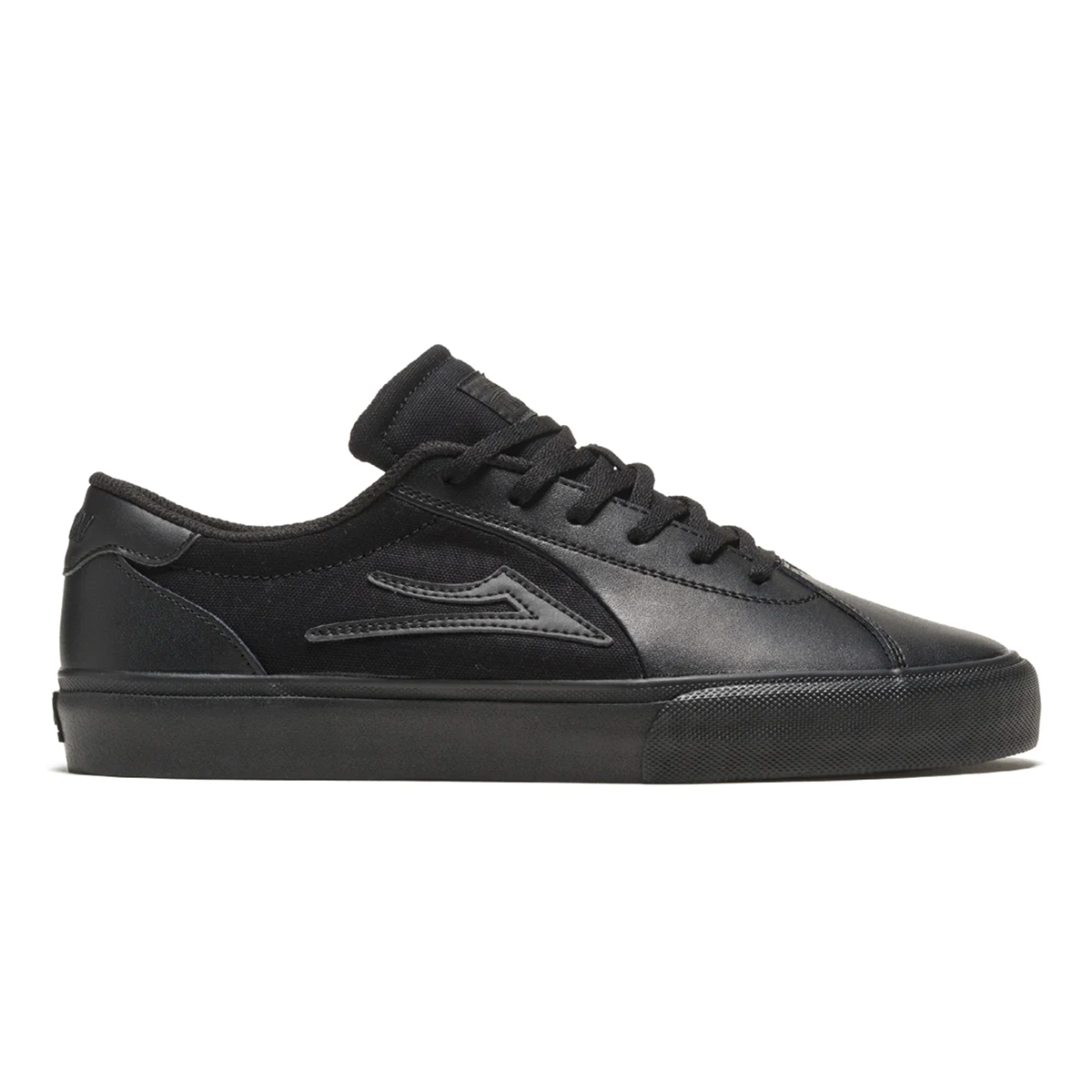 Lakai Flaco II Shoes Black Black Leather