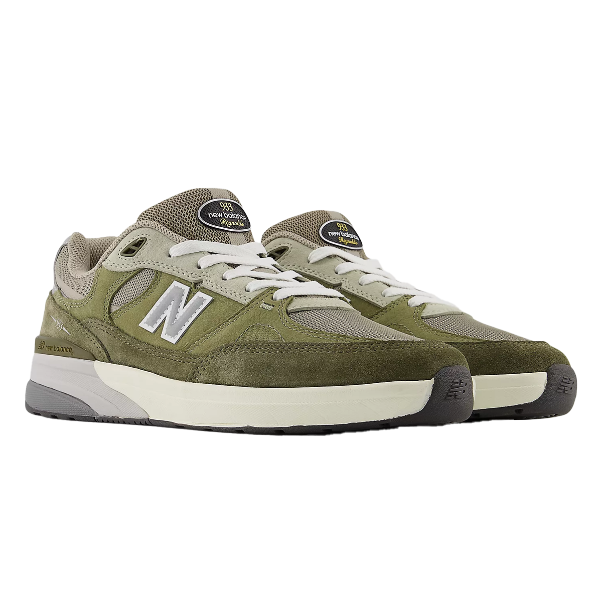 New Balance NM Andrew Reynolds 933 Shoes - Olivine / Dark Olivine
