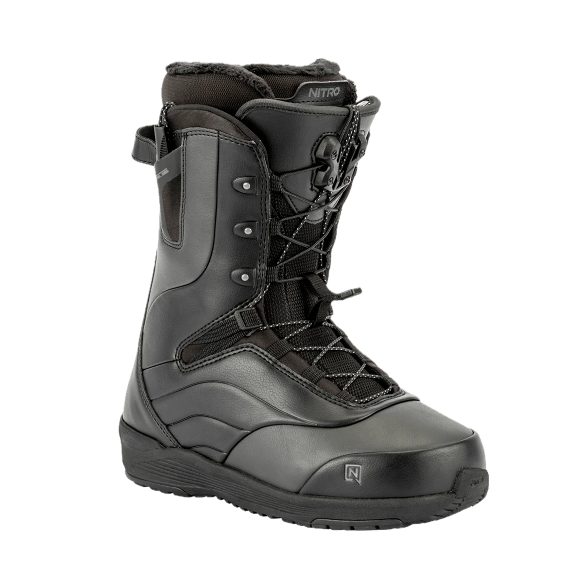 Nitro Women's 2026 Crown TLS Snowboard Boots - Black