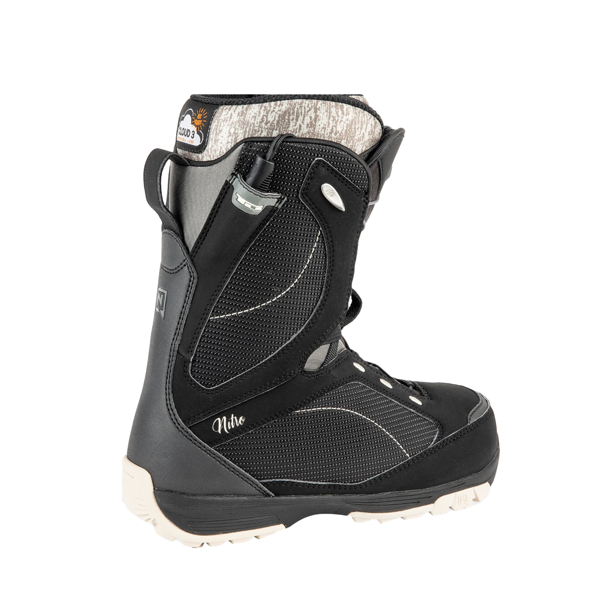 Nitro Women's Monarch Snowboard Boot - Black Sand