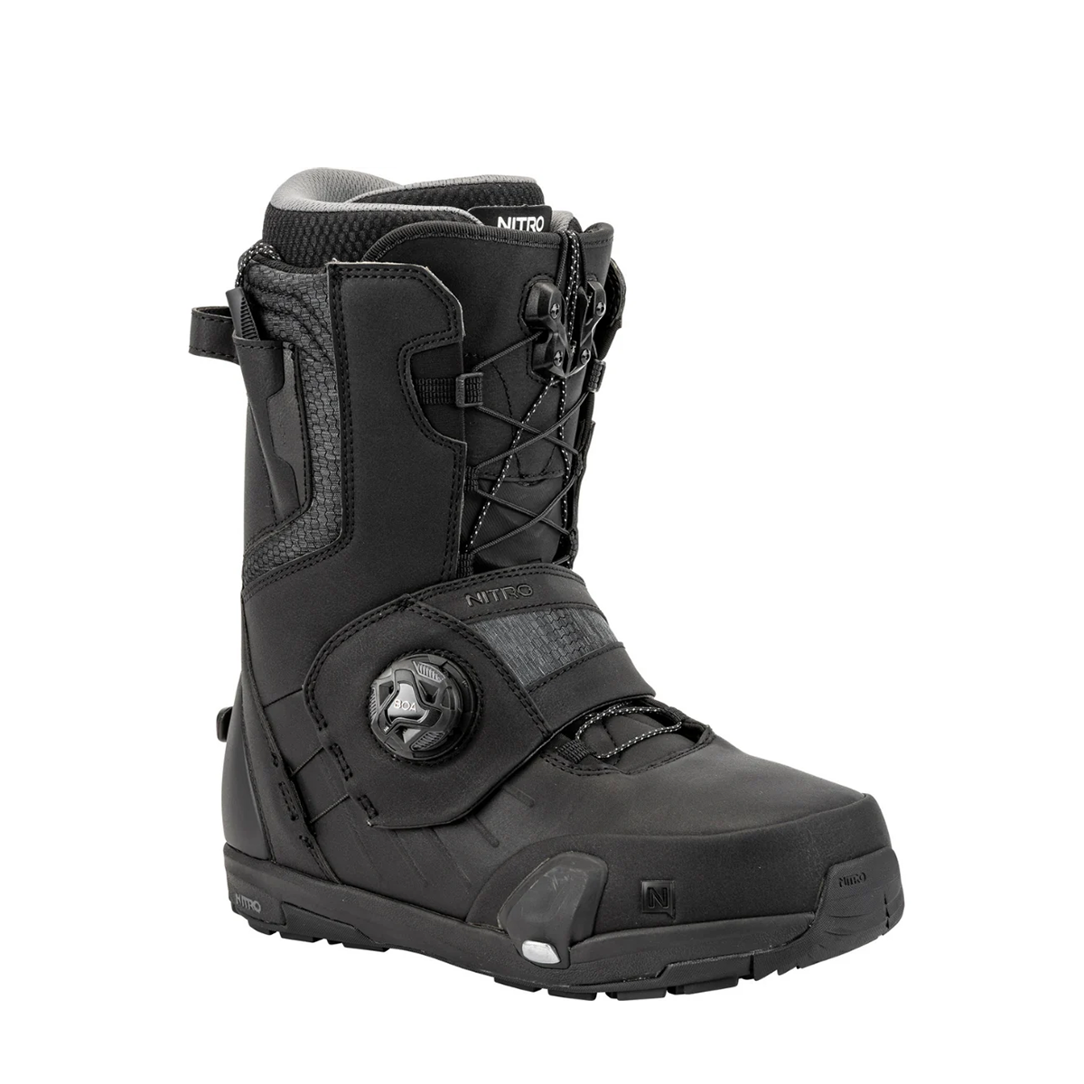 Nitro 2026 Profile Step On TLS Snowboard Boots - Black