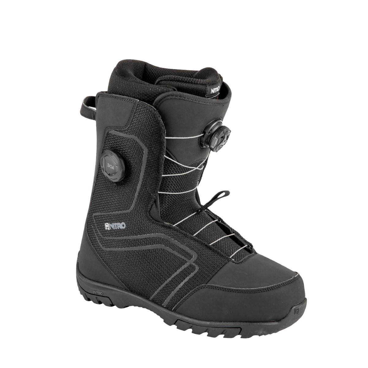 Nitro Sentinel Boa Snowboard Boot - True Black