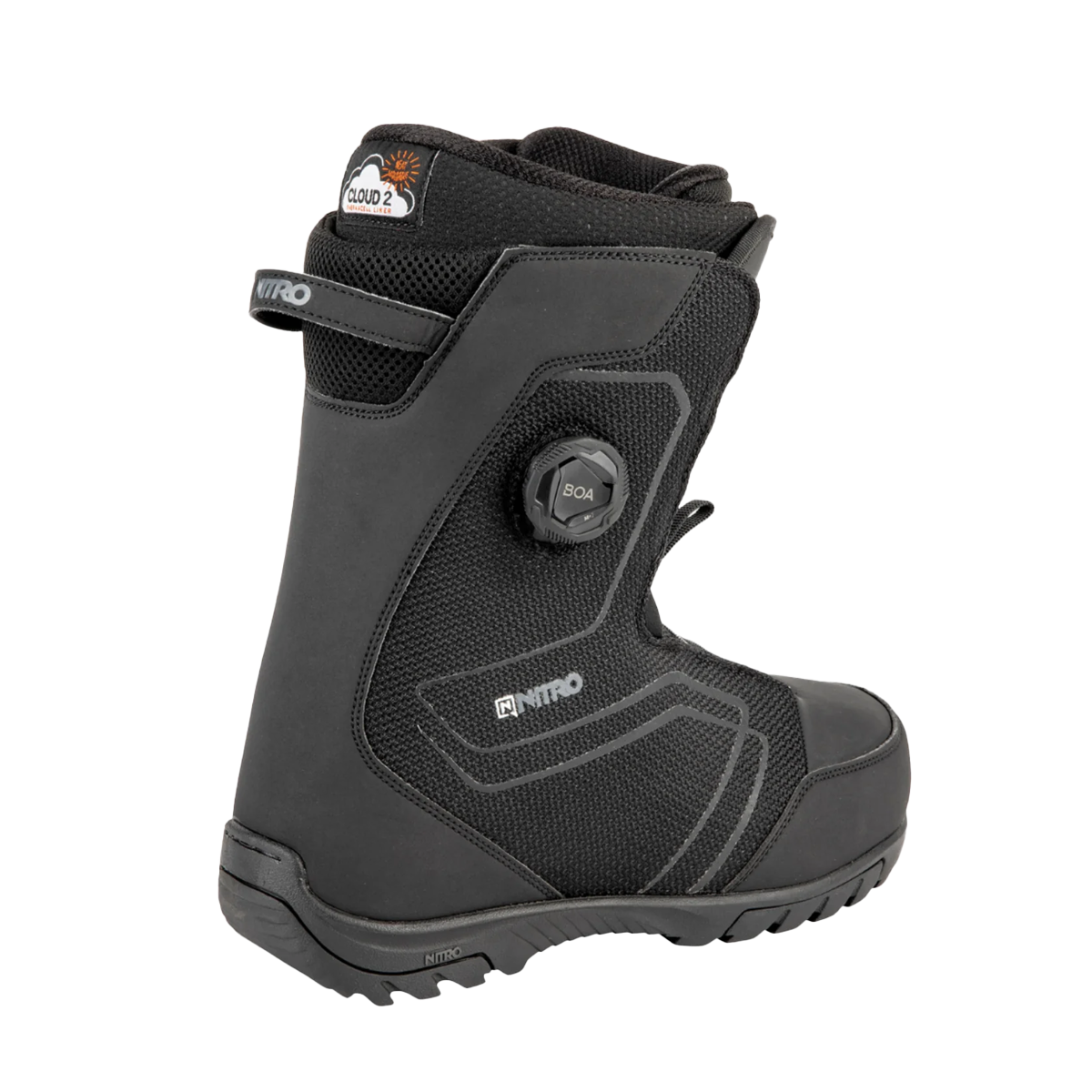Nitro Sentinel Boa Snowboard Boot - True Black