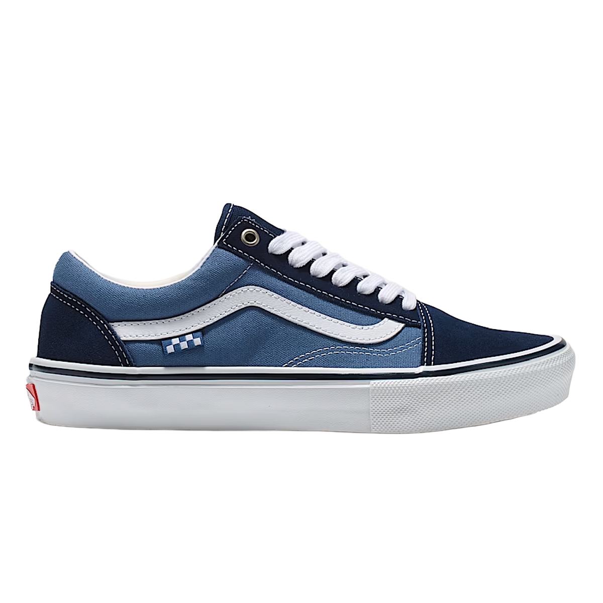 Vans Skate Old Skool Shoes - Navy Blue / White