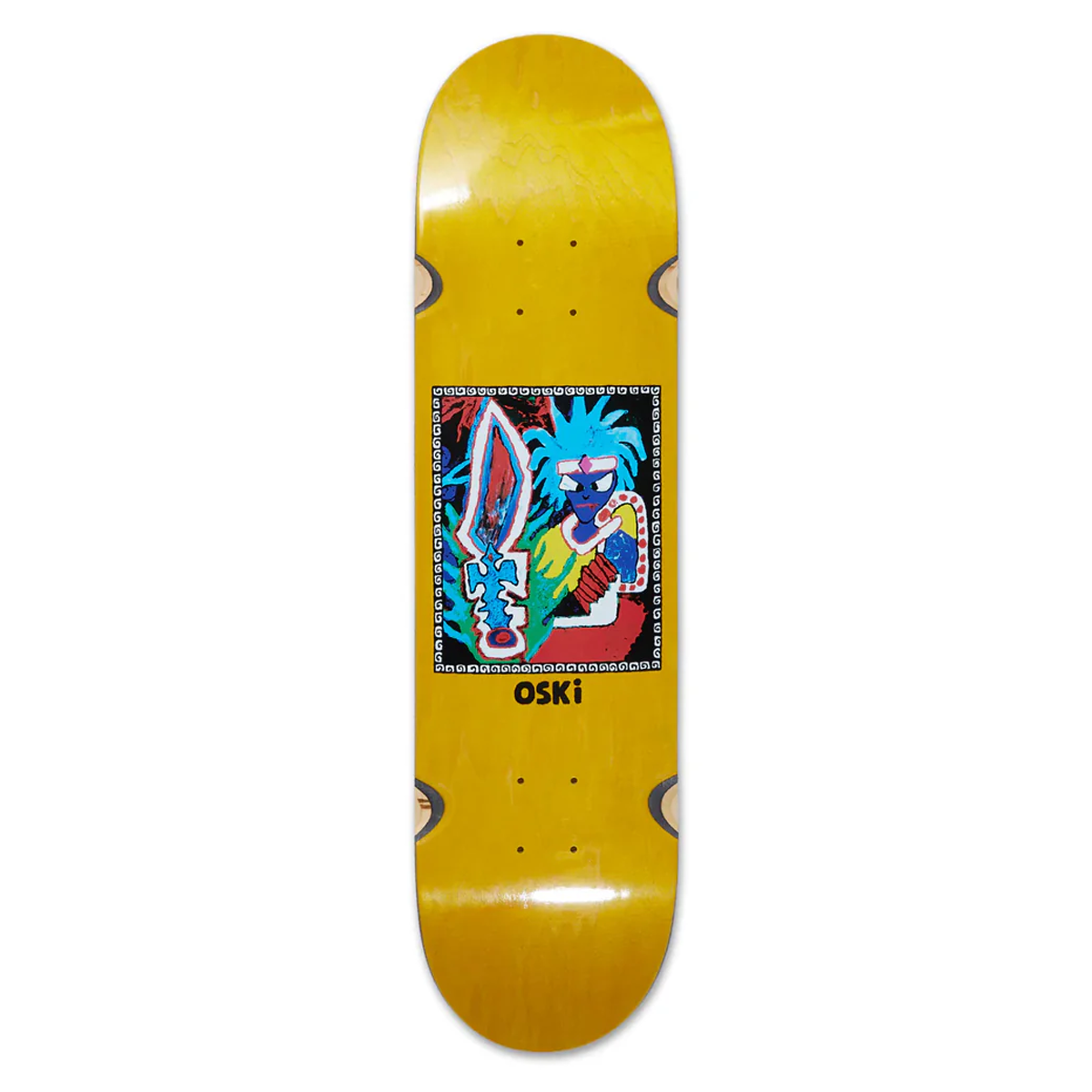 Polar Oskar Rozenberg Tribal Chief Wheel Well Skate Deck - 8.125