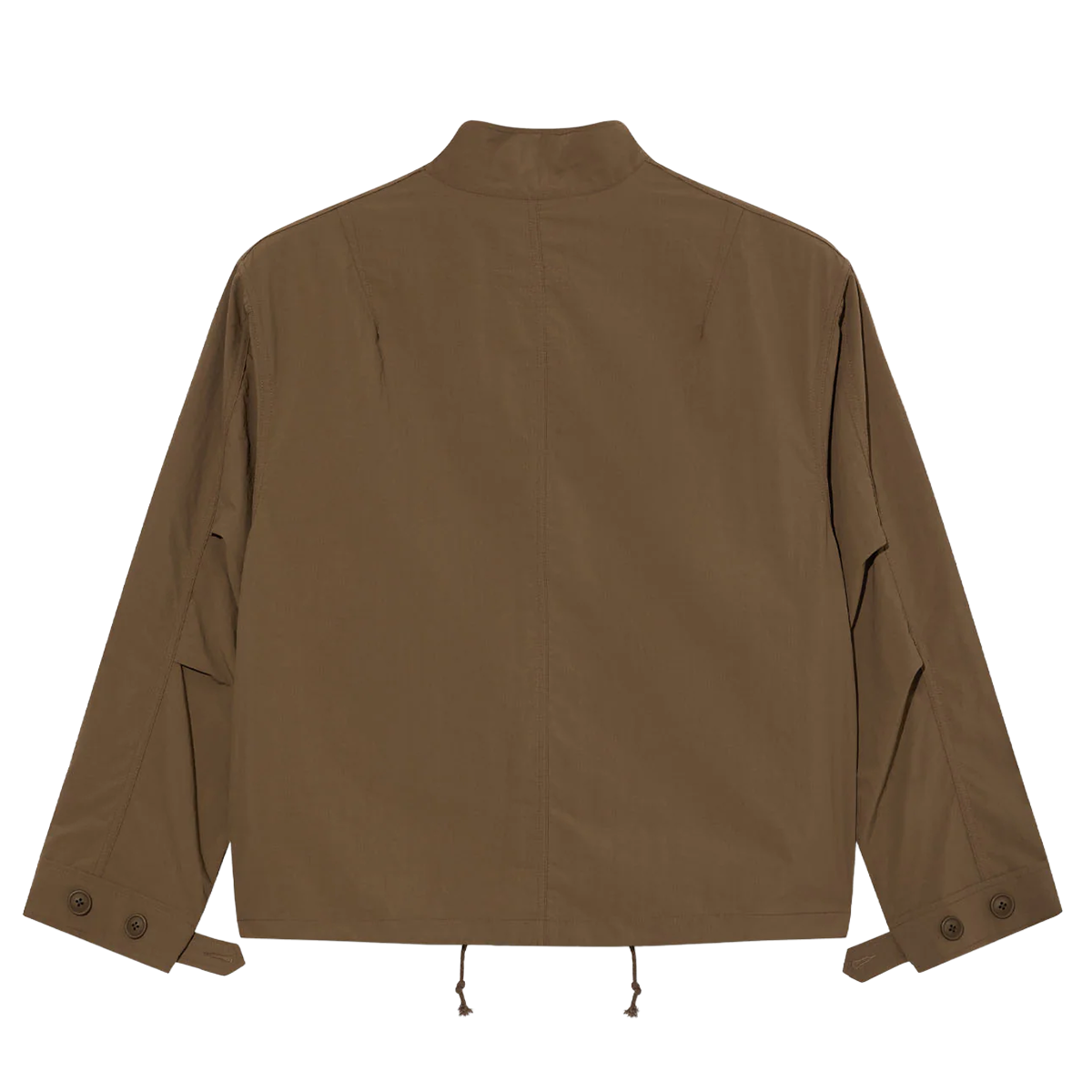 Last Resort Cropped Parka - Brown