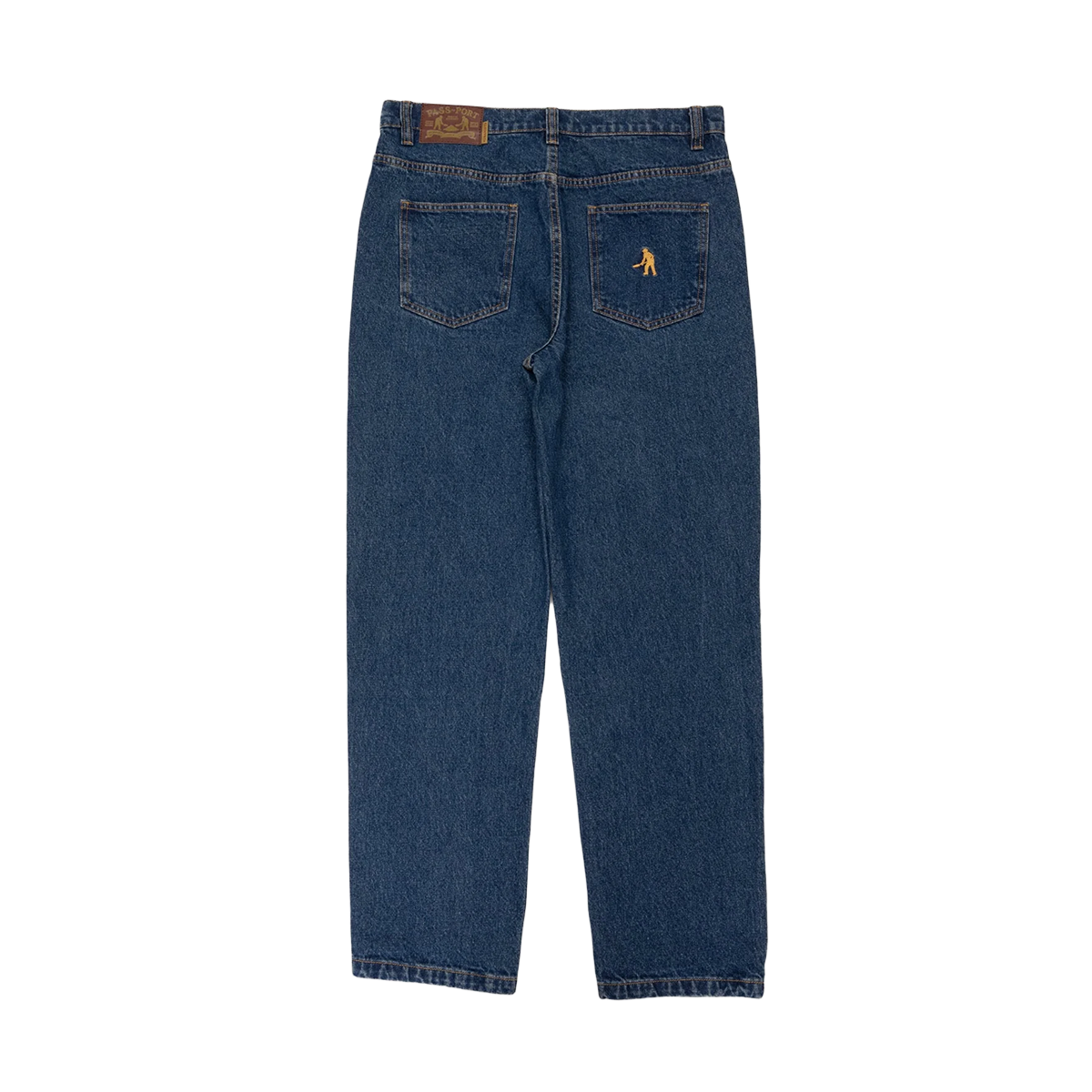 Passport Workers Club Straight Leg Jean - Washed Dark Indigo