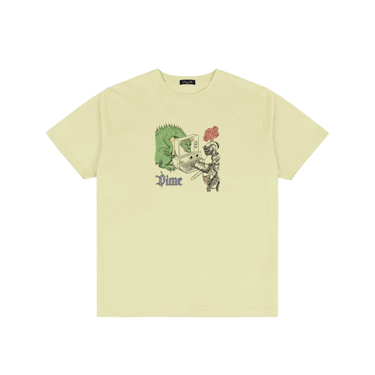 Dime Catfish T-Shirt - Pear Green