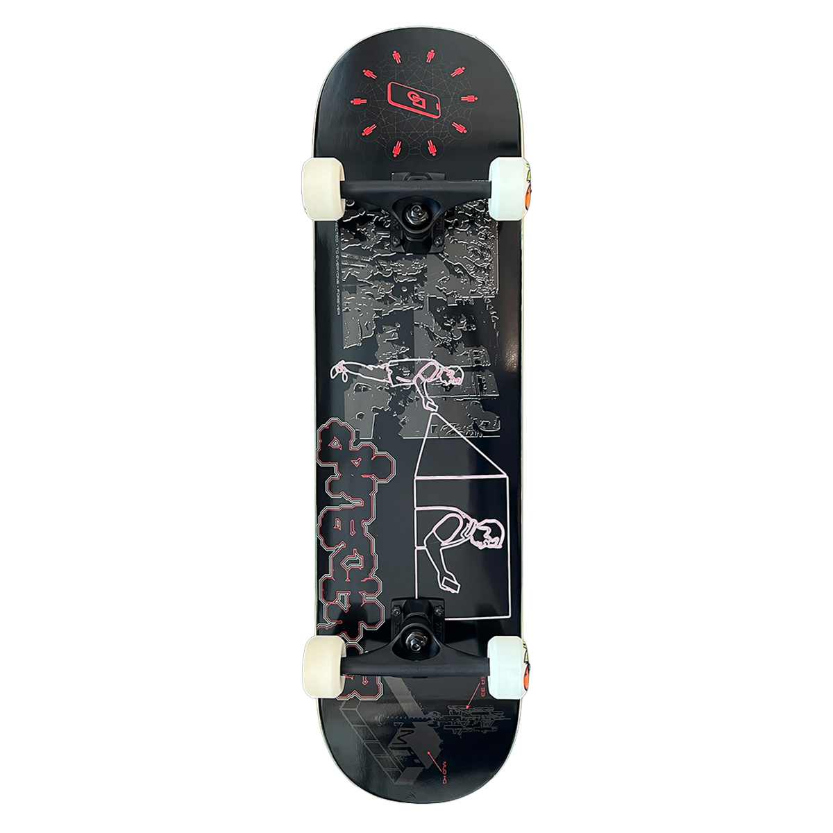 Directive Plugged In Skate Complete Black - Assorted Sizes