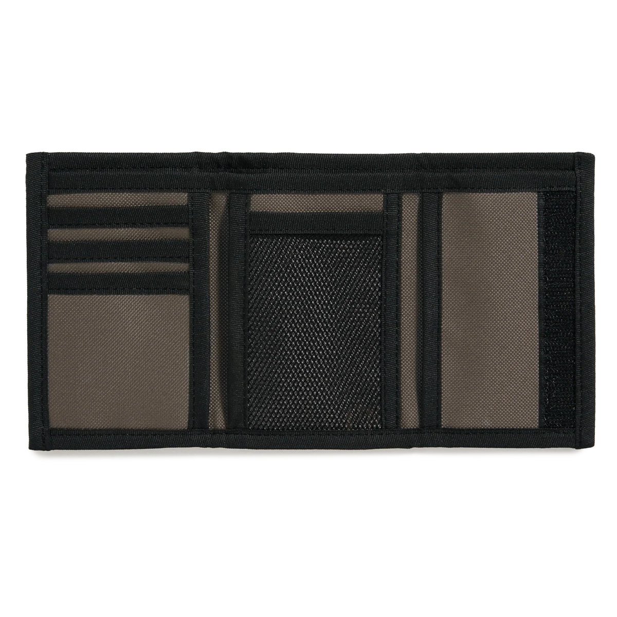 Polar Key Wallet Surf Logo - Grey/Brown