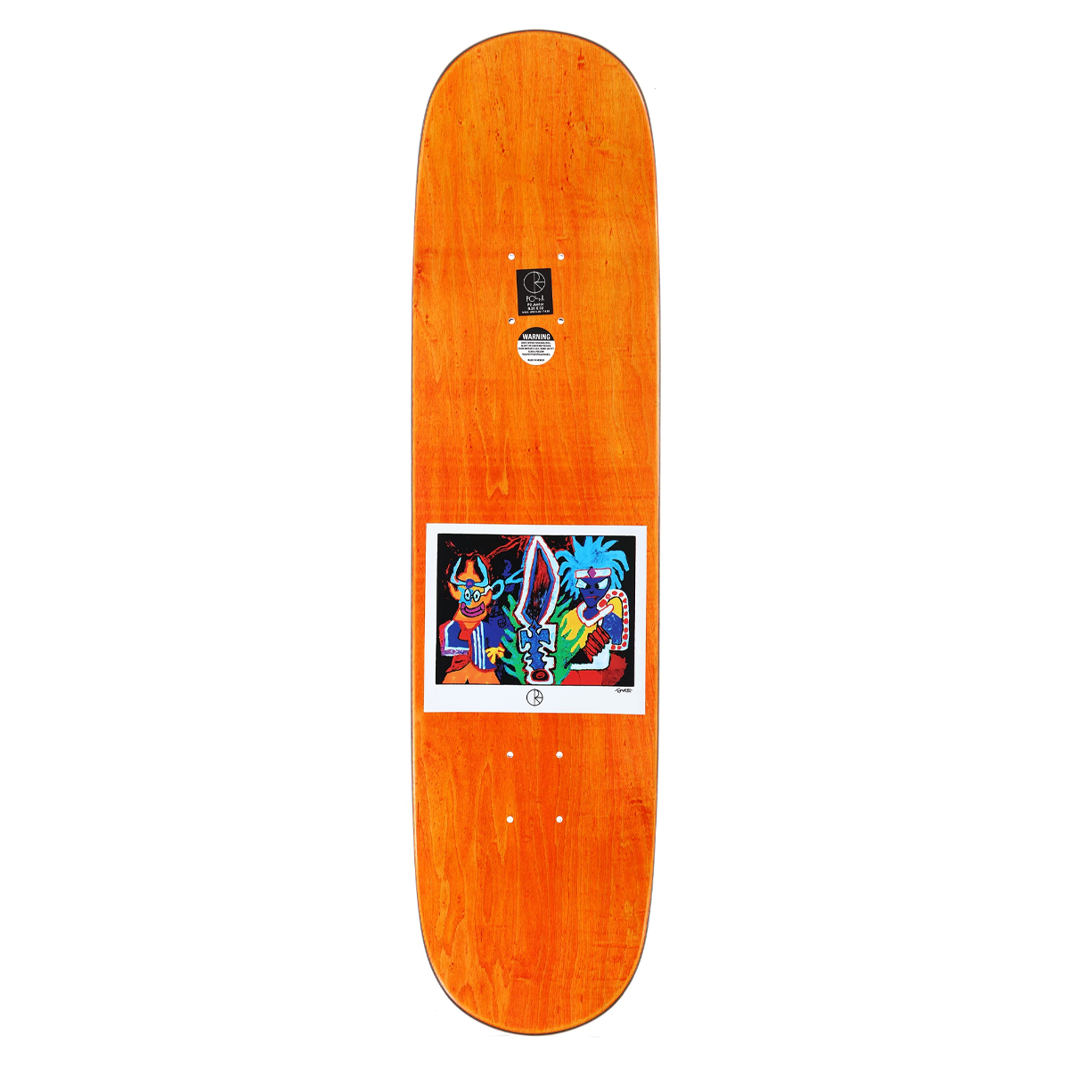 Polar Oskar Rozenberg Tribal Chief Skate Deck - 8.25