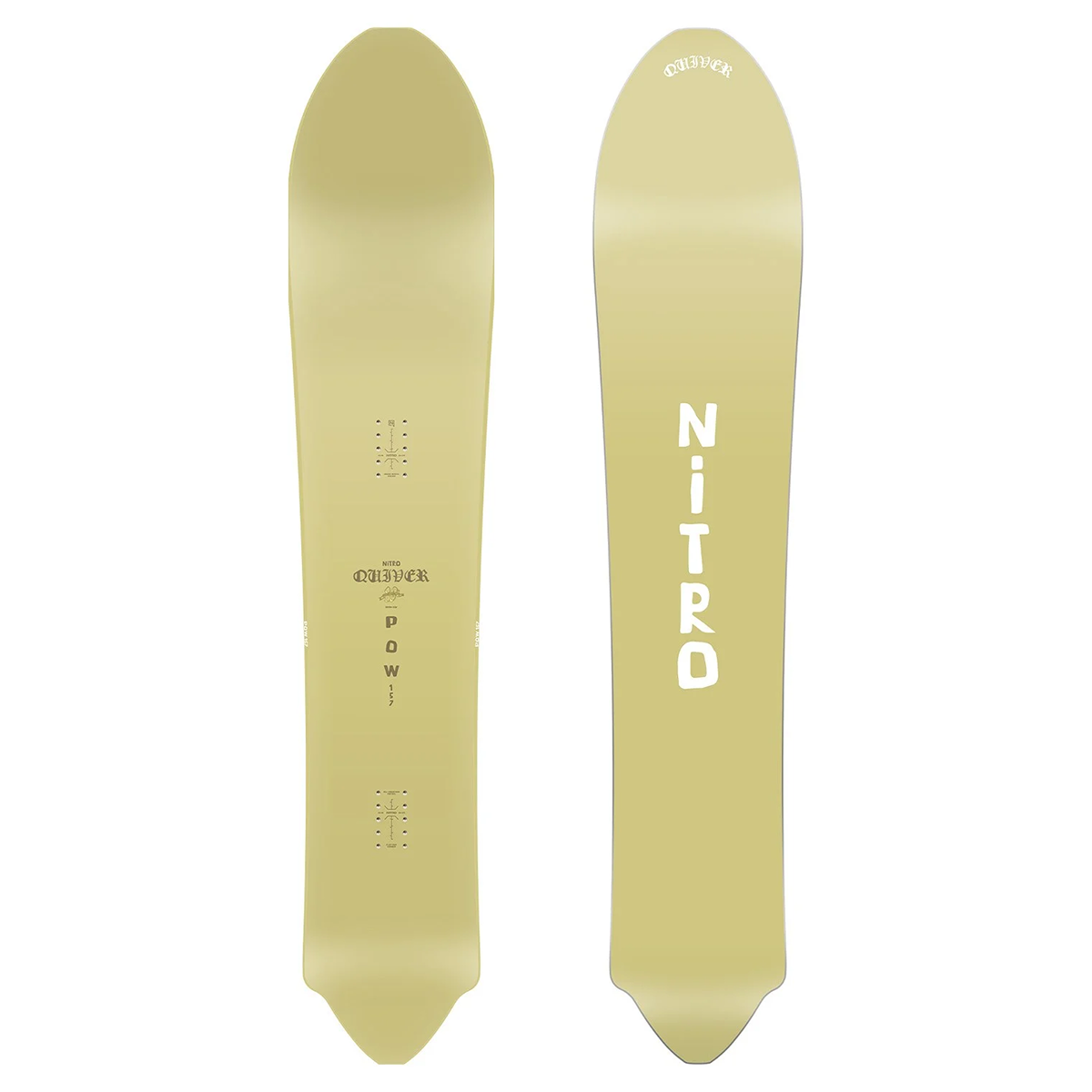 Nitro 2025 Pow Snowboard - 157