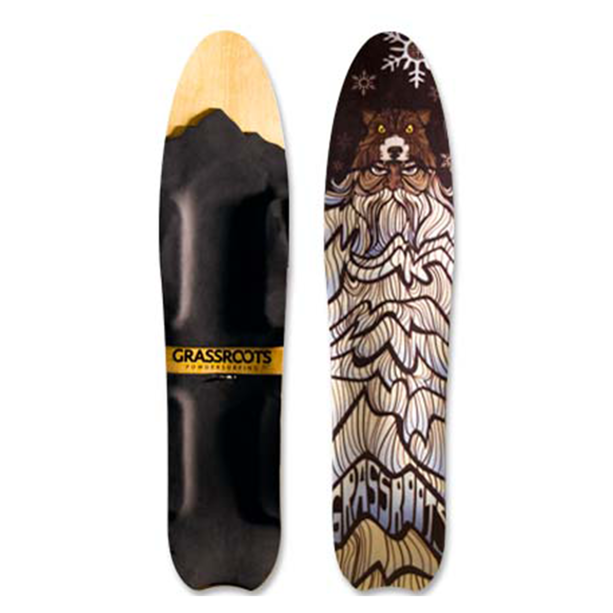 Grassroots Slasher 3D Powsurfer - 140cm